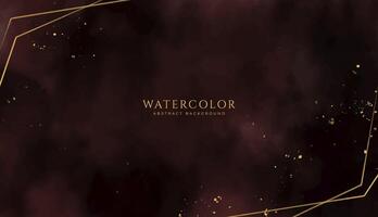 Abstract horizontal watercolor background. Neutral light beige colored empty space background illustration vector