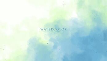 Abstract horizontal watercolor background. Neutral light brown colored empty space background illustration vector