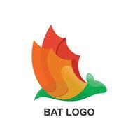 bat character mascot logo vector