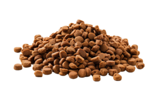 AI generated Pile of Dry Dog Food Kibble png