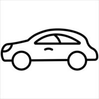 pasajero coche icono vector ilustración símbolo