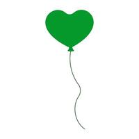 heart shaped balloon vector