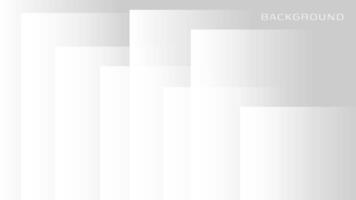 abstract geometric white grey background vector