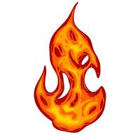 Fire flames Element Vector