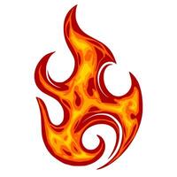 Fire flames Element Vector