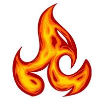 Fire flames Element Vector