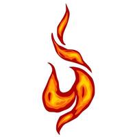 Fire flames Element Vector