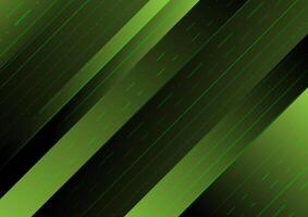 Abstract futuristic background with glowing green light effect.Vector illustration. vector