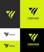 V Letter Logo Icon Brand Identity Sign Symbol Template vector