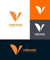 V Letter Logo Icon Brand Identity Sign Symbol Template vector