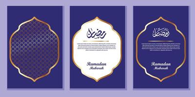 Ramadán kareem fondo, saludo bandera Ramadán islámico ornamento antecedentes diseño modelo vector