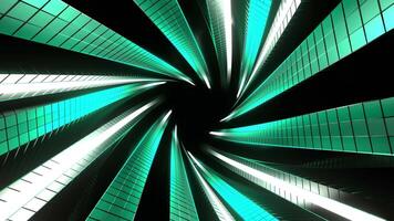 Multicolor Neon Cyberpunk Spiral Tunnel Background VJ Loop video