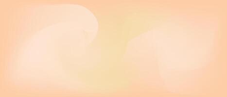 Soft blurred beige gradient background. Warm neutral liquid texture. Horizontal abstract blurred gradient mesh template. Vector illustration.
