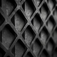 AI generated Metal net texture or background photo