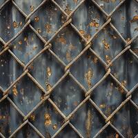 AI generated Metal net texture or background photo