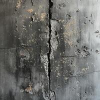 AI generated Dark grey concrete grunge texture background. Ai photo
