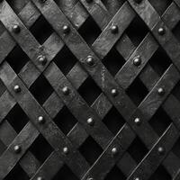 AI generated Metal net texture or background photo