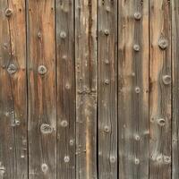 AI generated High resolution old wooden wall texture. Ai photo