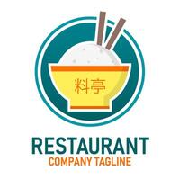 restaurante base logo editable vector