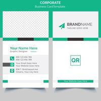 Corporate Business Card Template Design vector