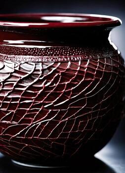 ai generado antiguo Clásico arcilla maceta con un hermosa modelo. ai generativo foto