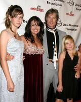 Creason Moss  Devin DeVasquez  Ronn Moss   and Calee Moss arriving at the Desi Geestman Foundataion Annual Evening with the Stars at the Universal Sheraton Hotel in Los Angeles CAOctober 11 2008 photo