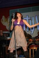 Lucy Lawless performs at Universal CityWalks Summer Block Party in Universal City CA on June 28 2008 photo