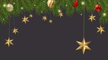 Cartoon Christmas Background Loop RHA001 C video