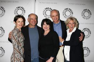 Justine Bateman, Gary David Goldberg, Tina Yothers, Michael Gross, and Meredith Baxter Tribute to Gary David Goldberg Paley Center for Media Beverly Hills, CA February 11, 2008 photo