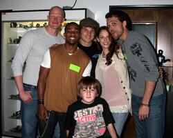 Derek Mears, Arlen Escarpeta, Tavis Van Winkle, Caleb Guss, Amanda Righetti, and Nick Mennell photo