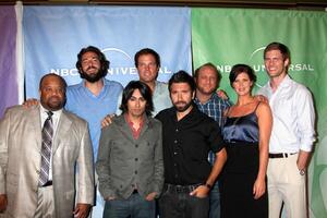Mark Christopher Lawrence, Zach Levi, 
Vik Sahay, Adam Baldwin, photo