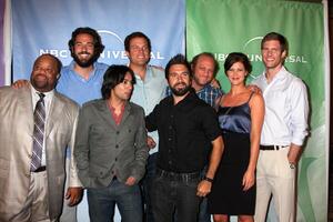 Mark Christopher Lawrence, Zach Levi, 
Vik Sahay, Adam Baldwin, photo