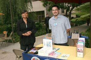 BoothsCOPE Road to Health FairKeck School of Medicine of USCLos Angeles  CANovember 8 2007 photo