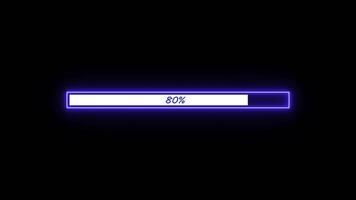 Loading progress. Seamless looping. video
