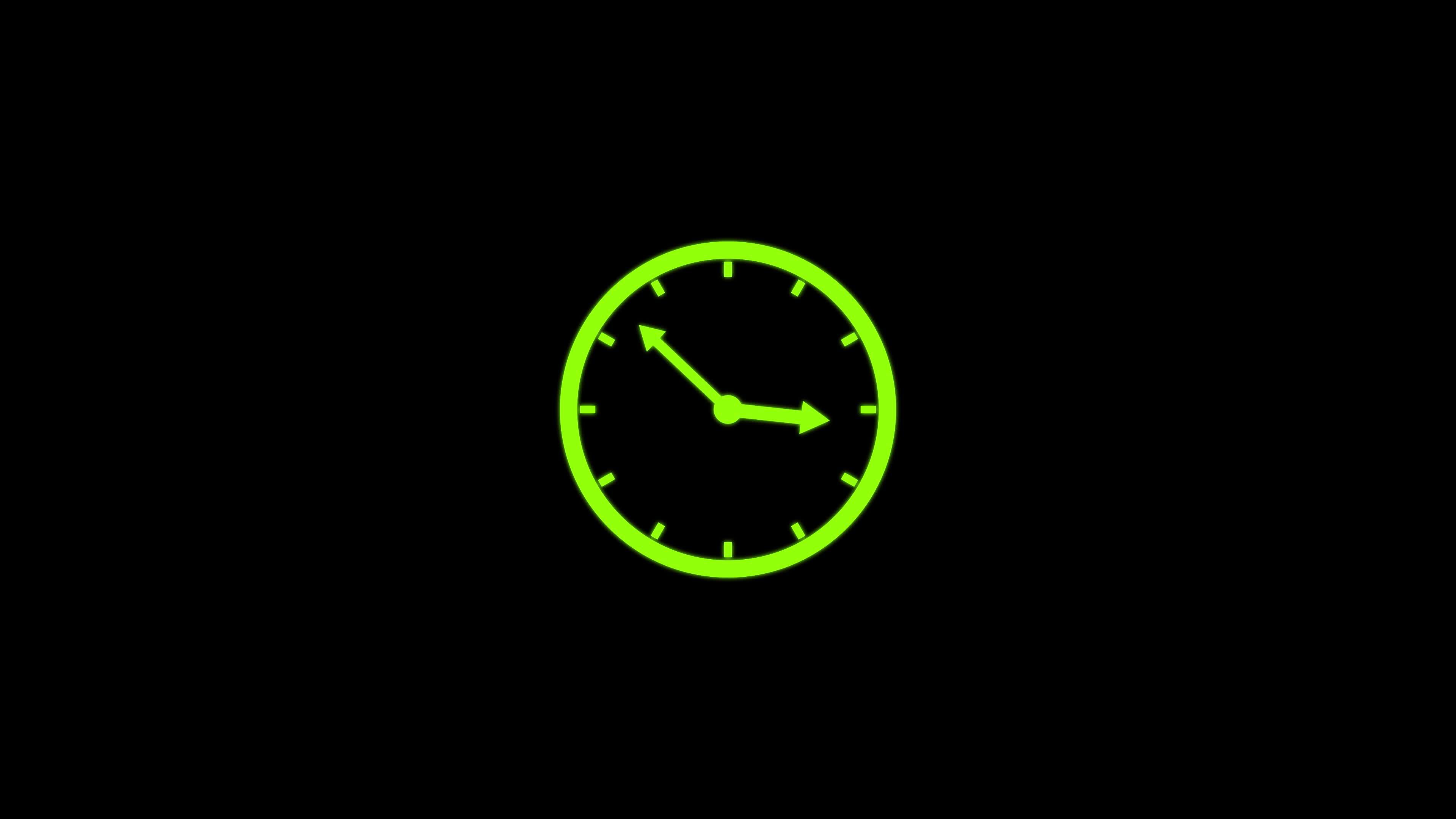 Clock timer analog clock timer 41055912 stock video at vecteezy