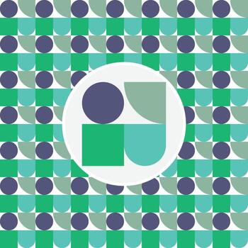 Tile Shape Pattern Background vector