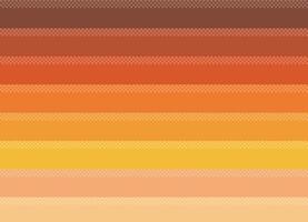 Sunset Pixelation Background vector