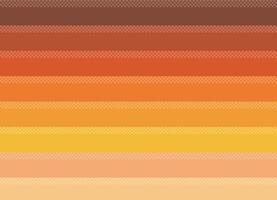 Sunset Pixelation Background vector