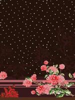 Textile Digital Design Fabric Print vector Wallpaper Stock