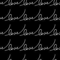 Hand written lettering Love seamless pattern.Text backgrounds applicable in wallpaper, wrapping, print, textiles to valentines day or wedding vector