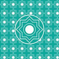 Tile Islamic Pattern Background vector