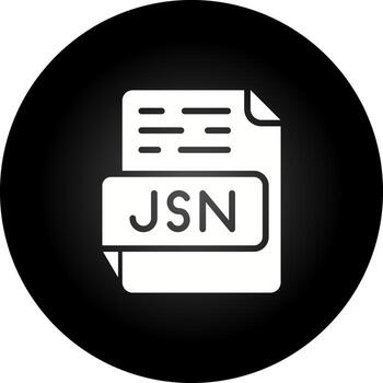 JSON Vector Icon