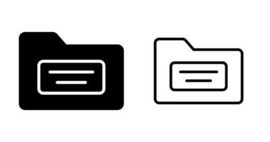 File Folder Vector Icon