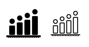 Bar Chart Vector Icon