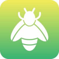 icono de vector de abeja