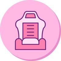 Car Seat Vector Icon