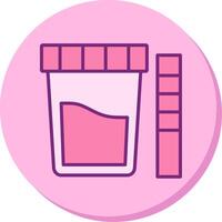 Urine Test Vector Icon