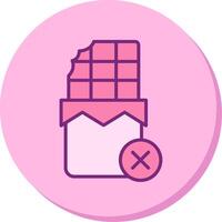 No Chocolate Vector Icon