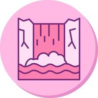 Waterfall Vector Icon