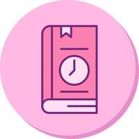 Book Time Limit Vector Icon